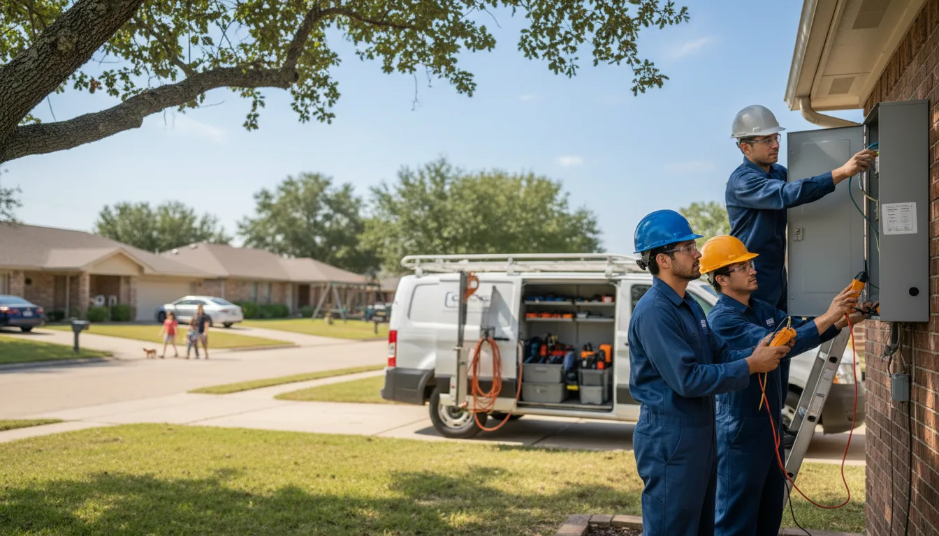 Certified electrician providing emergency electrical services in Bellwood, IL